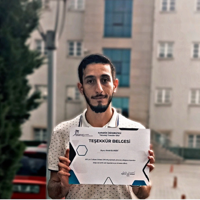 Rector’s Commendation for TÜBİTAK 2209A Research Excellence