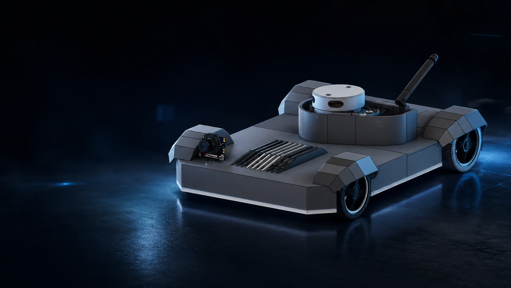 Autonomous Robot with Longitudinal Control