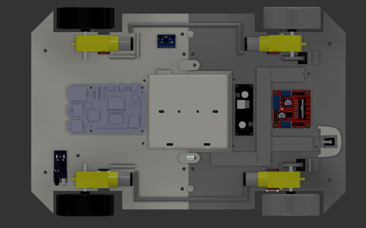 AV Internal Top View