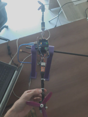 First assembly of the balancing platform