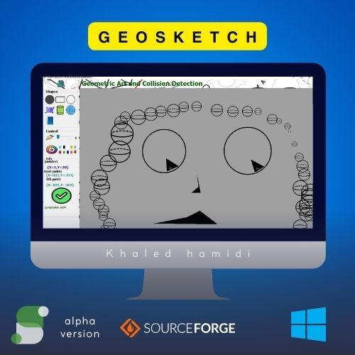 GeoSketch | برنامج رسم هندسي مع اكتشاف التصادم