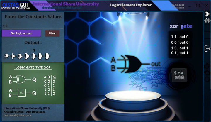 Logic gates simulator